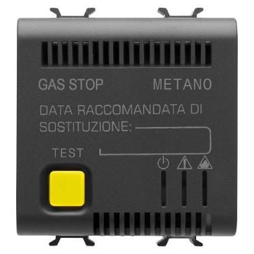 Detector Gewiss Chorus Monochrome GAS 12V 2 modul Negru GW12712