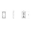 Tasta difuzor DND/MUR Gewiss Chorus Monochrome 1 modul Titan GW14733