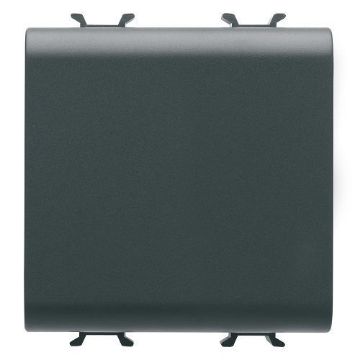 Tasta falsa Gewiss Chorus Monochrome 2 module Negru GW12198
