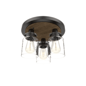 Plafoniera living Elmark Bianca 955BIANCA3/BL