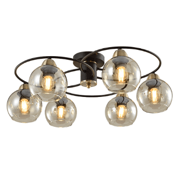 Plafoniera living Elmark Jay 955JAY6