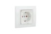 Priza capac Ovivo protectie copii Mina ST Natural alb OV00439
