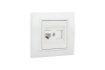 Priza Date Ovivo CAT6 Mina ST Natural Alb OV00445