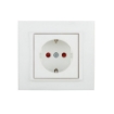 Priza Schuko Ovivo protectie copii Mina ST Natural alb OV00438