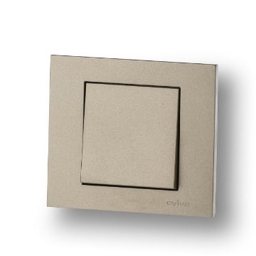 Intrerupator Revenire Ovivo ST Grano Metalic titan OV00203