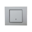 Intrerupator Revenire Ovivo ST Grano Metalic argintiu OV00103