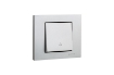 Intrerupator Revenire Ovivo ST Grano Metalic argintiu OV00103