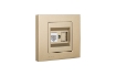 Priza Ovivo de Date CAT6 ST Grano Metalic titan OV00235