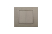 Comutator Ovivo ST Grano Metalic antracit OV00252