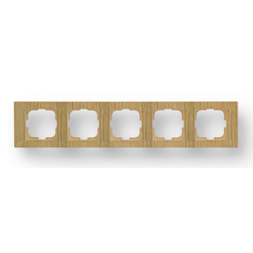 Rama Ovivo 5 module Grano Lemn Artar OV00340