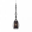 Pendul living Nowodvorski Abi L Black 8864 otel negru