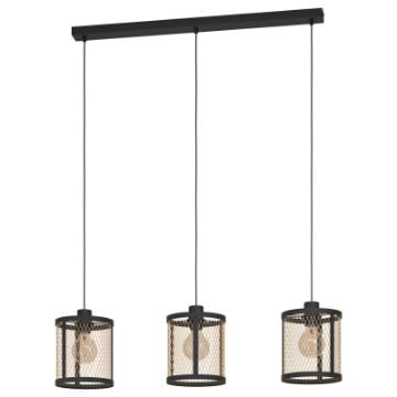 Lustra Eglo Dellow Brass-Black 43605