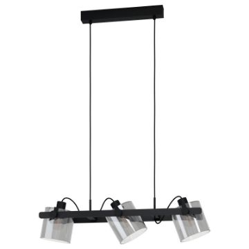 Lustra Eglo Hornwood 2 Black 43606