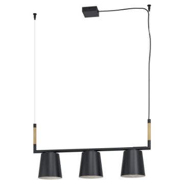 Lustra Eglo Lacey Black-Brown 43612