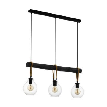 Lustra Eglo Roding Black-Brown 43618