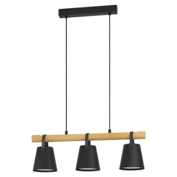 Lustra Eglo Boyle Black-Brown 43636