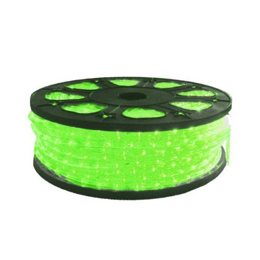 Tub LED Dablerom transparent verde 3W/m IP44 30-2505