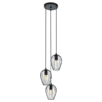 Lustra Eglo Newtown Black 49479