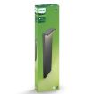 Stalp LED exterior Philips Bustan Anthracite 2x4.5W lumina neutra PC01414