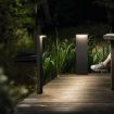 Stalp LED exterior Philips Bustan Anthracite 2x4.5W lumina neutra PC01414