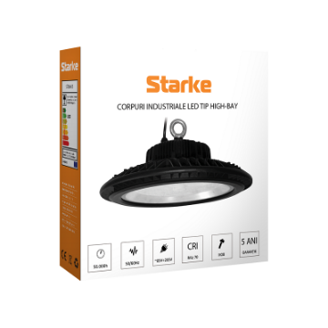 Imagine Corp highbay LED Starke 100W 4000k 9000lm IP65 gri ST00337