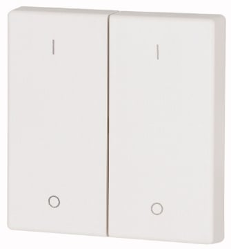 Element dublu acoperire butoane Eaton XComfort alb trafic CWIZ-02/45