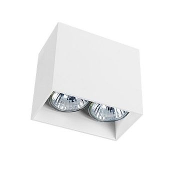 Plafoniera living Nowodvorski Gap White 9385 aluminiu alb