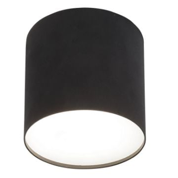 Plafoniera living Nowodvorski Point Plexi M Black 6526 otel negru