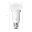 Poza cu Bec LED Philips Hue BT 15.5W E27 White