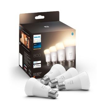 Picture of Set 4 becuri LED Philips Hue BT 9W E27 White