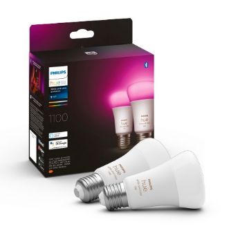 Picture of Set becuri LED Philips Hue BT 9W E27 White and Color Ambiance