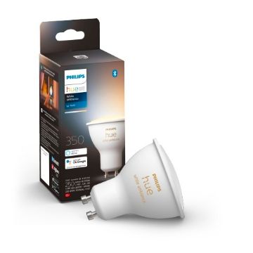 Picture of Bec LED Philips Hue BT 4.3W GU10 White Ambiance