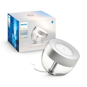 Imagine Philips Hue Iris Silver BT 8.2W White and Colour Ambiance
