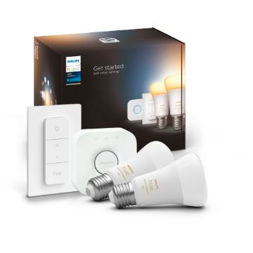 Picture of Starter Kit Philips Hue 8W A60 E27 White Ambiance