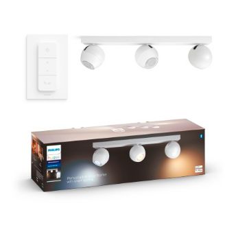 Picture of Spot alb Philips Hue Buckram BT 3x5W White Ambiance