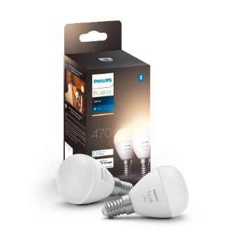 Picture of Set becuri LED Philips Hue 5.7W P45 E14 BT White