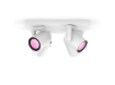 Spot alb Philips Hue Argenta BT White and Color Ambiance PS03785