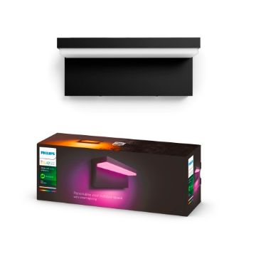 Poza cu Aplica Philips Hue Outdoor Nyro White and Color Ambiance 1745630P7