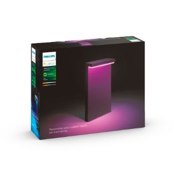 Poza cu Stalp Philips Hue Outdoor Nyro White and Color Ambiance 1745530P7