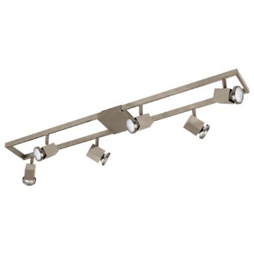Plafoniera LED Eglo Zeraco Nickel 93679 otel nichel mat