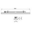 Corp LED Gewiss Smart Easy 800mm 34W 3900lm 4000k IP66 GWS3120ET840