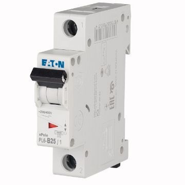 Siguranta automata Eaton 1P 25A 6KA PL6-B25/1