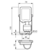 Imagine Proiector LED Philips Ledinaire Gray BVP164 senzor miscare 10W 4000k 1200lm PC02437