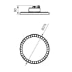 Plafoniera LED Philips Ledinaire HighBay BY020P G2 94W 4000k 10500lm PC02509