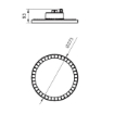 Plafoniera LED Philips Ledinaire HighBay BY020P G2 94W 4000k 10500lm PC02509