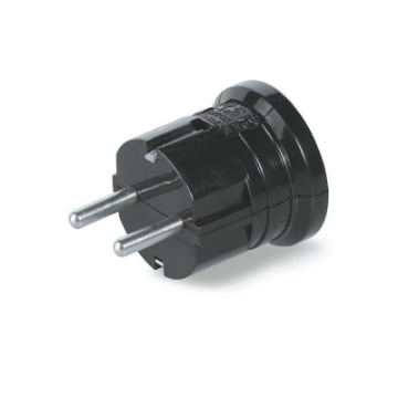 Stecher SCHUKO Scame 2P+E 16A negru 130.2063/N