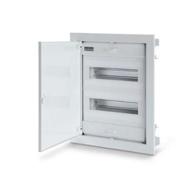 Tablou incastrat Scame 24+4 module IP40 pentru rigips 677.2024.1