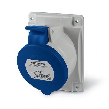 Priza industriala Scame Optima 2P+E 32A 6h IP44 413.3263