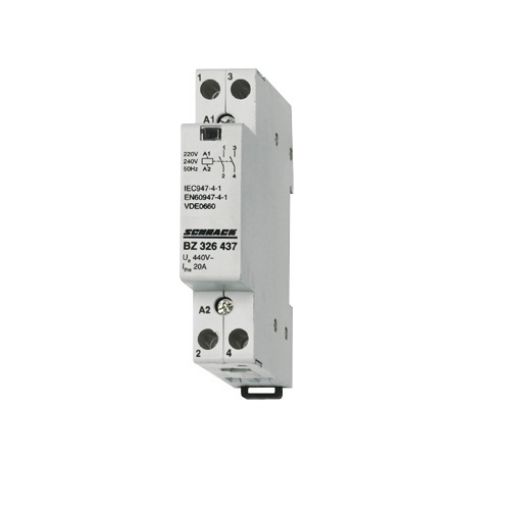 Imagine Contactor modular Schrack 1UH 20A 2ND 230VAC BZ326437