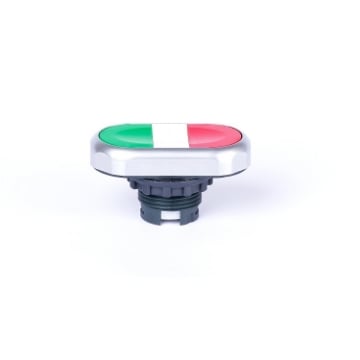 Buton dublu comanda Noark verde-rosu IP65 105658